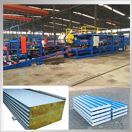 Steel Profile EPS Sandwich Panel Roll Forming Machine