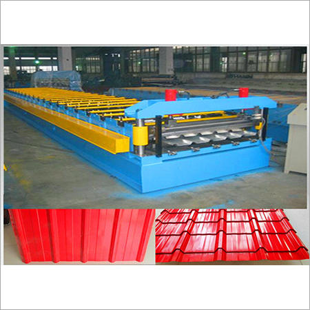 Glazed Color Roof Sheet Roll Forming Machine