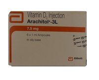 Arachitol 3L Injection Vitamin D3-CHOLECALCIFEROL 7.5MG
