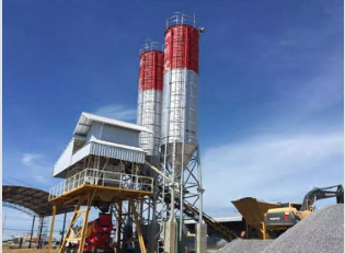 HZS50 concrete mixing plant on sale By GLOBALTRADE