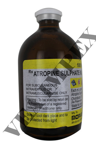 ATROPINE SULPHATE 100ML INJECTION-ATROPINE SULPHATE 1MG+METHYL P