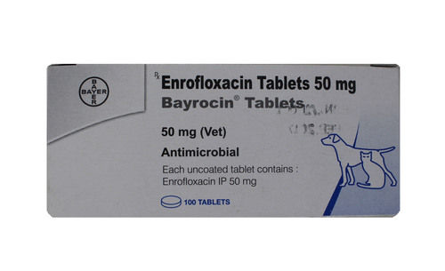 Bayrocin Tablets 50 mg-ENROFLOXACIN