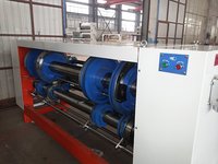 Chain Feeding Rotary Creaser Slotter Machine