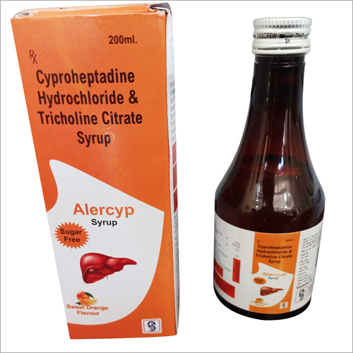 Cyproheptadine Hydrochloride Syrup