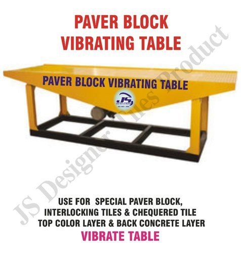 Paver Block Vibrating Table