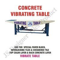 Concrete Block Vibro Forming Table