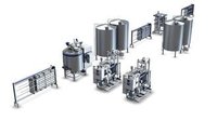 High Speed UHT Milk Production Line Large Milk Processing Machine ISO Approve