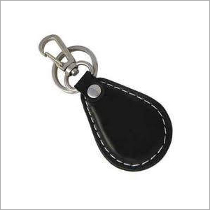 Black Leather Key Chain