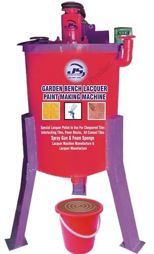 Garden Bench Lacquer Paint Making Machine