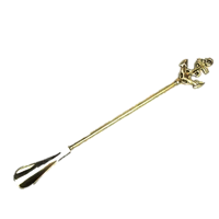 Gold Solid Brass Shoe Horn Horn Anchor