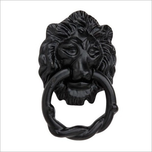 Black And Also Available In All Color Lion Door Knockers