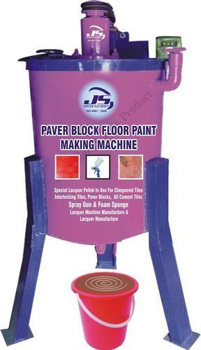 Paver Block Floor Paint Making Machine