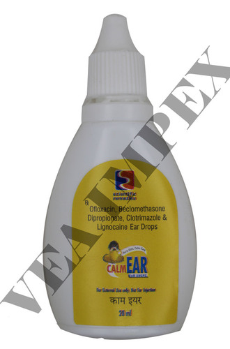 Calmear 20 Ml-Ofloxacin 0.3%W/V +Beclomethas Ingredients: Chemicals