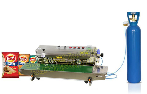 Semi-Automatic Nitrogen Air Flusing Band Sealer Machine