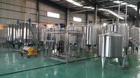 Automatic Stainless Steel Carbonated Beverage Bottling Equipment 15000 Bph Energy Saving