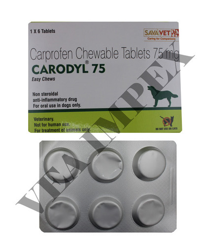75mg Carodyl Chewable Tablets