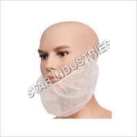 White Disposable Beard Mask