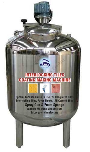 Interlocking Tiles Coating Making Machine