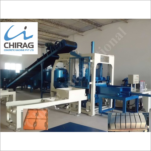 Blue Chirag Mega Technology Hollow Block Making Machine