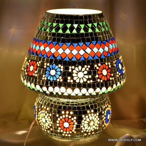 Mosaic Antique Table Lamp