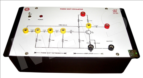 Phase Shift Oscillator  (Transistorized) Equipment Materials: Bakelite Front Panel With Pvc Box