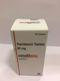 Daclahep Tablets - 28 Count, Daclatasvir Dihydrochloride Anti-viral Formula For Prescription Use