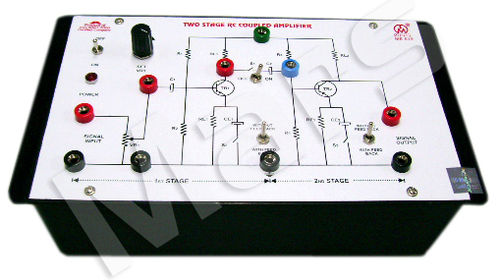 Two Stage RC Coupled Amplifier