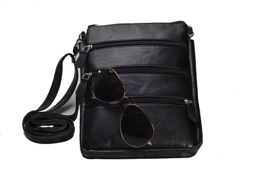 Black Premium Leatherite Bag (X1625)
