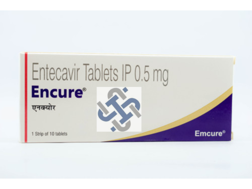 Encure Entecavir 0.5mg Tablet