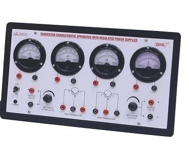 Transistor Characteristics Apparatus With Regulated Power Supply Capacity: 1 Kg/Hr