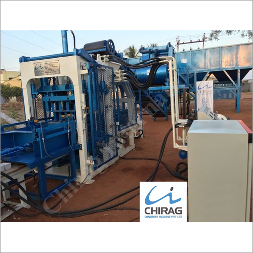 Blue High Grade Bricks Manufacturing Machine