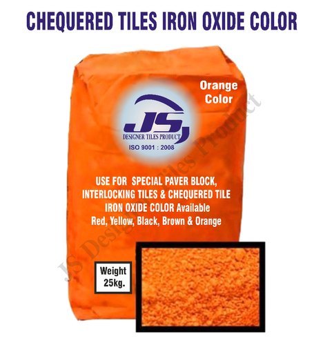 Chequered Tile Iron Oxide Pigment
