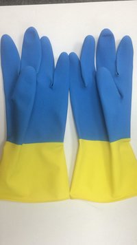 jyo 2 work industrial Rubber Hand Gloves