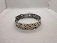 Magnetic Titanium Bracelet - Natural Ion Therapy For Enhanced Concentration , Stress Reduction And Improved Energy Levels