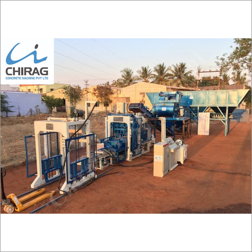 Blue Chirag Advanced Popular Fly Ash Brick Making Machine