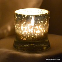 Silver T Light Candle Holder