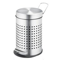 Pedal Bin Square Perforated