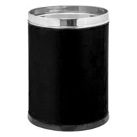 Solid Bin Leather Black