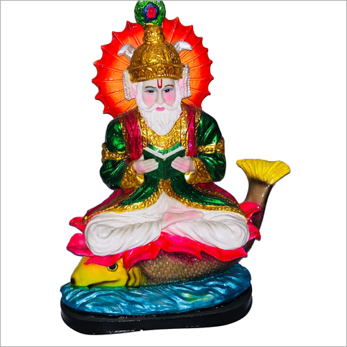 Poly Resin Jhulelal Statue