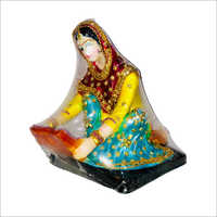 Punjabi Culture Poly Stone Chaj Doll Statue