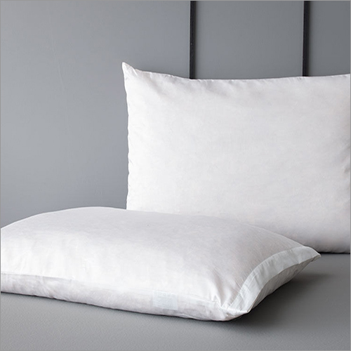 White Plain Sleeping Fiber Pillow