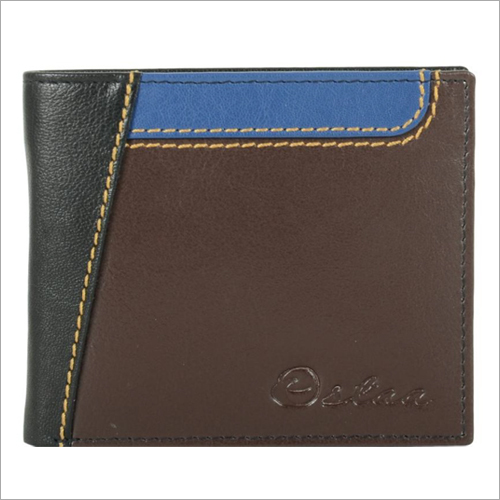 Mens Multicolor Leather Wallet