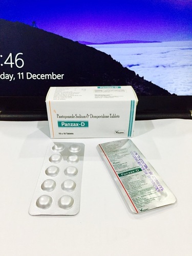 Pantoprazole Sodium 40 Mg + Domperidone 10 Mg General Medicines