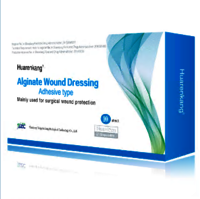 Calcium Alginate Wound Dressing - Calcium Alginate, 10x10cm | Adhesive, Hemostasis, Infection Prevention, Pain Reduction, Biocompatible
