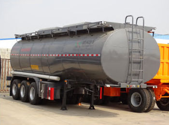 Oil Fuel Tanker Semi Trailer - Carbon Steel 9500-13500x2500x3900mm 32000-60000L | 13T Axle Wabco Re6 Braking Mechanical/Air Suspension