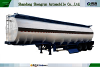 42000Liters 45000Liters Stainless Carbon steel oil petrol fuel tanker trailer gasoline transport tank trailer
