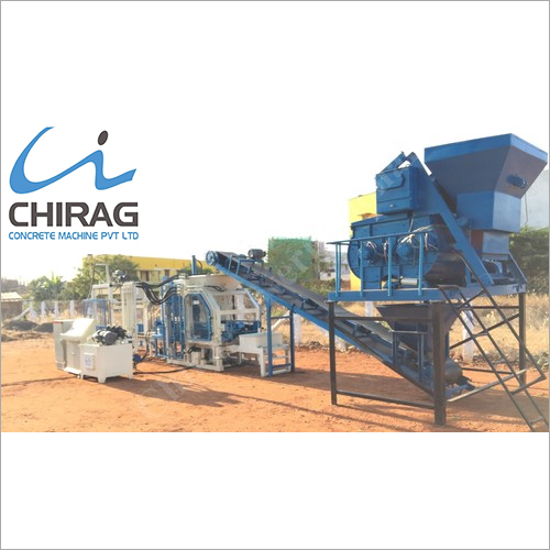 Chirag Multi-Raw Material Hydraulic Concrete Block Making Machine Capacity: 1000-1500 Kg/Day