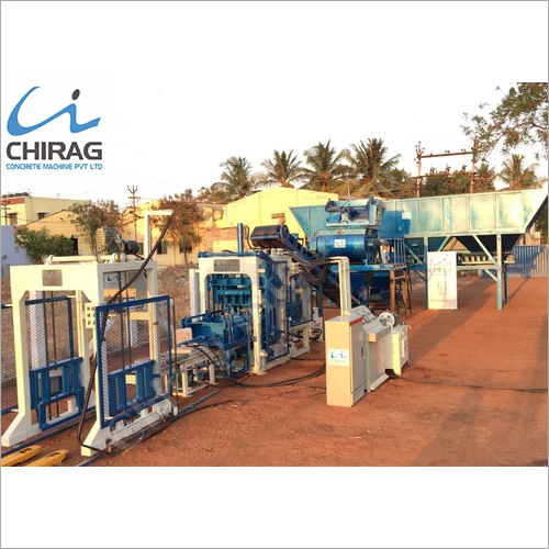 Blue Chirag Eco Friendly Concrete Paver Block Machine