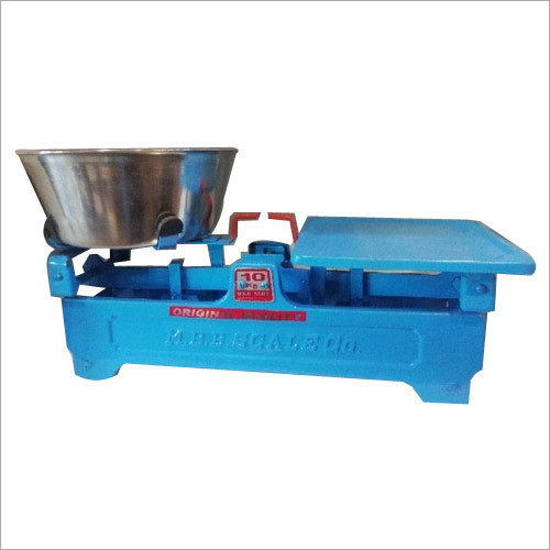 10 Kg Mechanical Counter Scale - Glass Material, Weigh Beam Type | Heavy Load Bearing Capacity, Fully Automatic Balance, Accurate Measurement