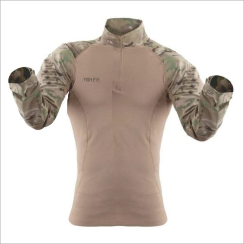 Promotional Mens Army T-Shirt - Cotton Blend, Available in Custom Sizes [S-XXXL] & Varied Colors , O-Neck Design with Printed Pattern for Total Comfort